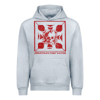 Heather Grey jonathan fireeater Urban Hoodie - linhVisuals