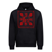 Black jonathan fireeater Urban Hoodie - linhVisuals