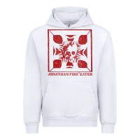 White jonathan fireeater Urban Hoodie - linhVisuals