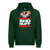 Forest Green sho nuff old school Urban Hoodie - linhVisuals