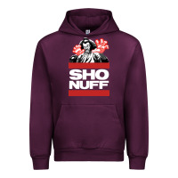 Mauve Wine sho nuff old school Urban Hoodie - linhVisuals