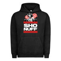 Pigment Black sho nuff old school Urban Hoodie - linhVisuals