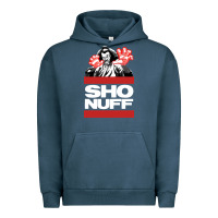Pigment Midnight Navy sho nuff old school Urban Hoodie - linhVisuals
