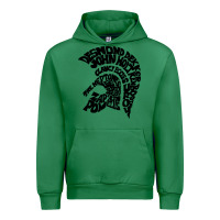 Emerald trojan artist Urban Hoodie - linhVisuals