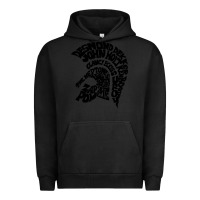 Pigment Black trojan artist Urban Hoodie - linhVisuals