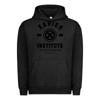 Pigment Black xavier institute Urban Hoodie - linhVisuals