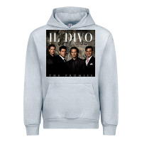 Heather Grey il divo album art Urban Hoodie - linhVisuals