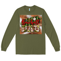 Army Green baseball dad tumbler Long Sleeve Tee - BundleAndBundleShop