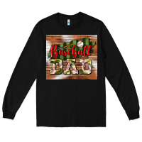 Black baseball dad tumbler Long Sleeve Tee - BundleAndBundleShop