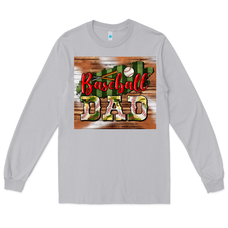 Baseball Dad Tumbler Long Sleeve Tee by BundleAndBundleShop | Teevron