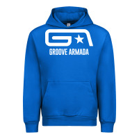 Cobalt GROOVE ARMADA NORTHERN STAR Urban Hoodie - linhVisuals