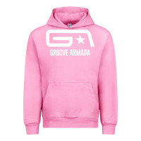 Fuchsia Pink GROOVE ARMADA NORTHERN STAR Urban Hoodie - linhVisuals