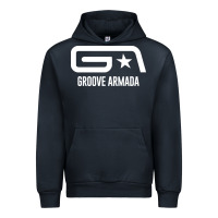 Navy GROOVE ARMADA NORTHERN STAR Urban Hoodie - linhVisuals