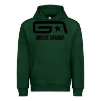 Forest Green GROOVE ARMADA Urban Hoodie - linhVisuals