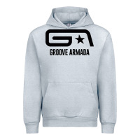 Heather Grey GROOVE ARMADA Urban Hoodie - linhVisuals