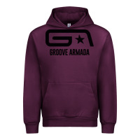 Mauve Wine GROOVE ARMADA Urban Hoodie - linhVisuals