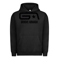 Pigment Black GROOVE ARMADA Urban Hoodie - linhVisuals