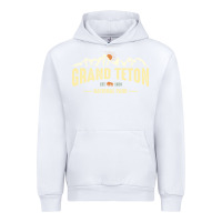 White grand teton national park est 1929 vinage wyoming mountains graphic Urban Hoodie - linhVisuals