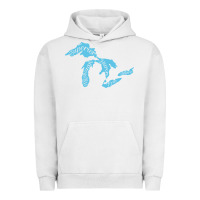 Pigment Lunar Rock great lakes of michigan Urban Hoodie - linhVisuals