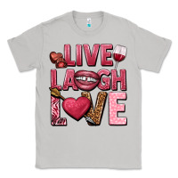 Moon Dust Live laugh love Valentine's Day Classic Tee - HowdyJamesFarm