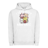 Pigment Lunar Rock i love math and cats mountain heart mathematics lover gifts cute and f Urban Hoodie - linhVisuals