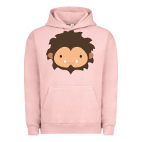 Pigment Salmon Sneaky Sasquatch Big Head Urban Hoodie - linhVisuals