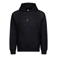 Black Never SHOUT Never Urban Hoodie - linhVisuals