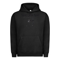 Pigment Black Never SHOUT Never Urban Hoodie - linhVisuals