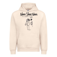 Sandshell Never SHOUT Never Urban Hoodie - linhVisuals