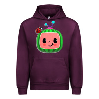 Mauve Wine cocomelon, kids, kindergarten, kids songs Urban Hoodie - linhVisuals