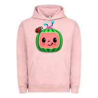 Pigment Salmon cocomelon, kids, kindergarten, kids songs Urban Hoodie - linhVisuals