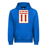 Cobalt this way up Urban Hoodie - linhVisuals