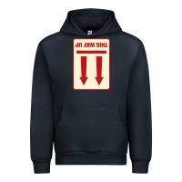 Navy this way up Urban Hoodie - linhVisuals
