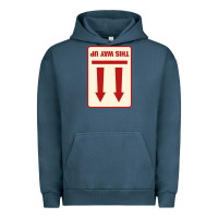 Pigment Midnight Navy this way up Urban Hoodie - linhVisuals
