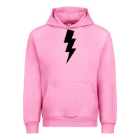 Fuchsia Pink lightning bolt Urban Hoodie - linhVisuals