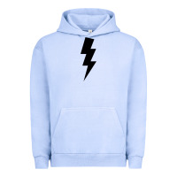 Pigment Grape Ice lightning bolt Urban Hoodie - linhVisuals