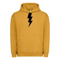 Pigment Peanut Butter lightning bolt Urban Hoodie - linhVisuals