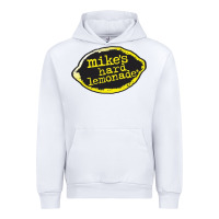 White Mikes Harder Urban Hoodie - linhVisuals