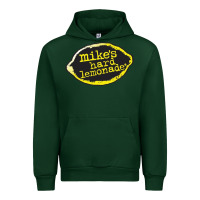 Forest Green Mikes Harder Urban Hoodie - linhVisuals