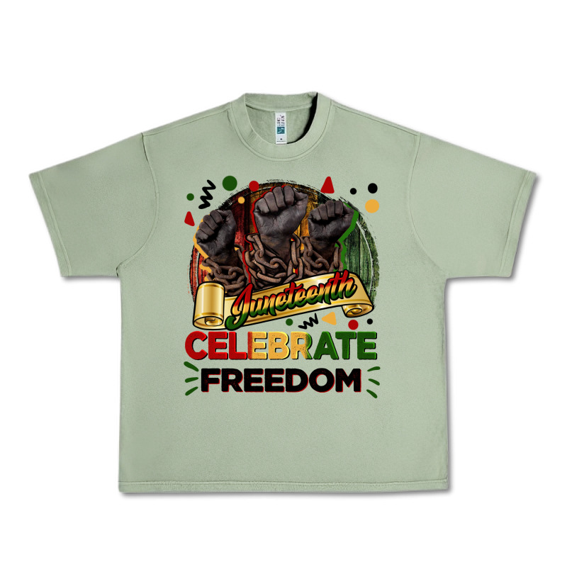 Juneteenth Celebrate Freedom Urban Heavy Tee by FaDigitalArtStudio | Teevron