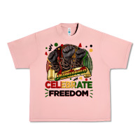 Salmon Juneteenth celebrate freedom Urban Heavy Tee - FaDigitalArtStudio