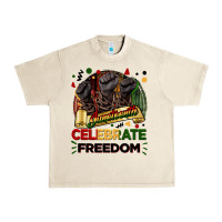 Sandshell Juneteenth celebrate freedom Urban Heavy Tee - FaDigitalArtStudio