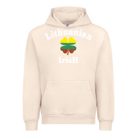 Sandshell lucky lithuanian irish flag shamrock leaf st patricks day Urban Hoodie - linhVisuals