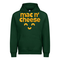 Forest Green mac n' cheese funny macaroni with cheese lover gift Urban Hoodie - linhVisuals