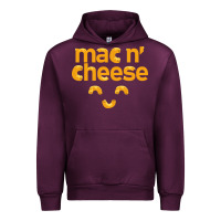 Mauve Wine mac n' cheese funny macaroni with cheese lover gift Urban Hoodie - linhVisuals