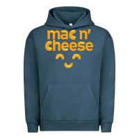 Pigment Midnight Navy mac n' cheese funny macaroni with cheese lover gift Urban Hoodie - linhVisuals
