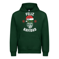 Forest Green mexican christmas sugar skull feliz navidad spanish speaking xmas gift Urban Hoodie - linhVisuals