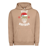Pigment Burro mexican christmas sugar skull feliz navidad spanish speaking xmas gift Urban Hoodie - linhVisuals