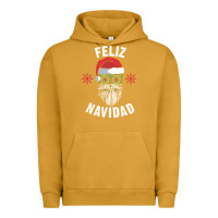 Pigment Peanut Butter mexican christmas sugar skull feliz navidad spanish speaking xmas gift Urban Hoodie - linhVisuals