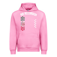 Fuchsia Pink mexican flag air accordion music instrument lover gift Urban Hoodie - linhVisuals